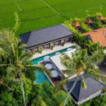 Drone View Villa Joy Boutique Ubud Bali