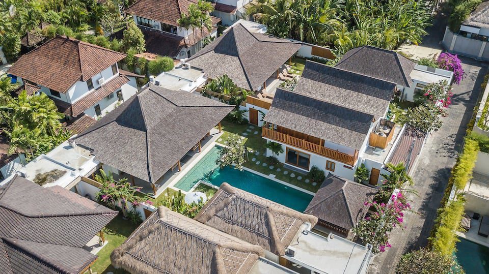Drone View Villa Hoi