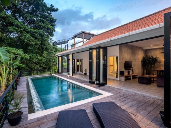 Sundack with Pool View Villa Infinity Canggu