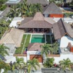 Drone View Villa Kiu Seminyak