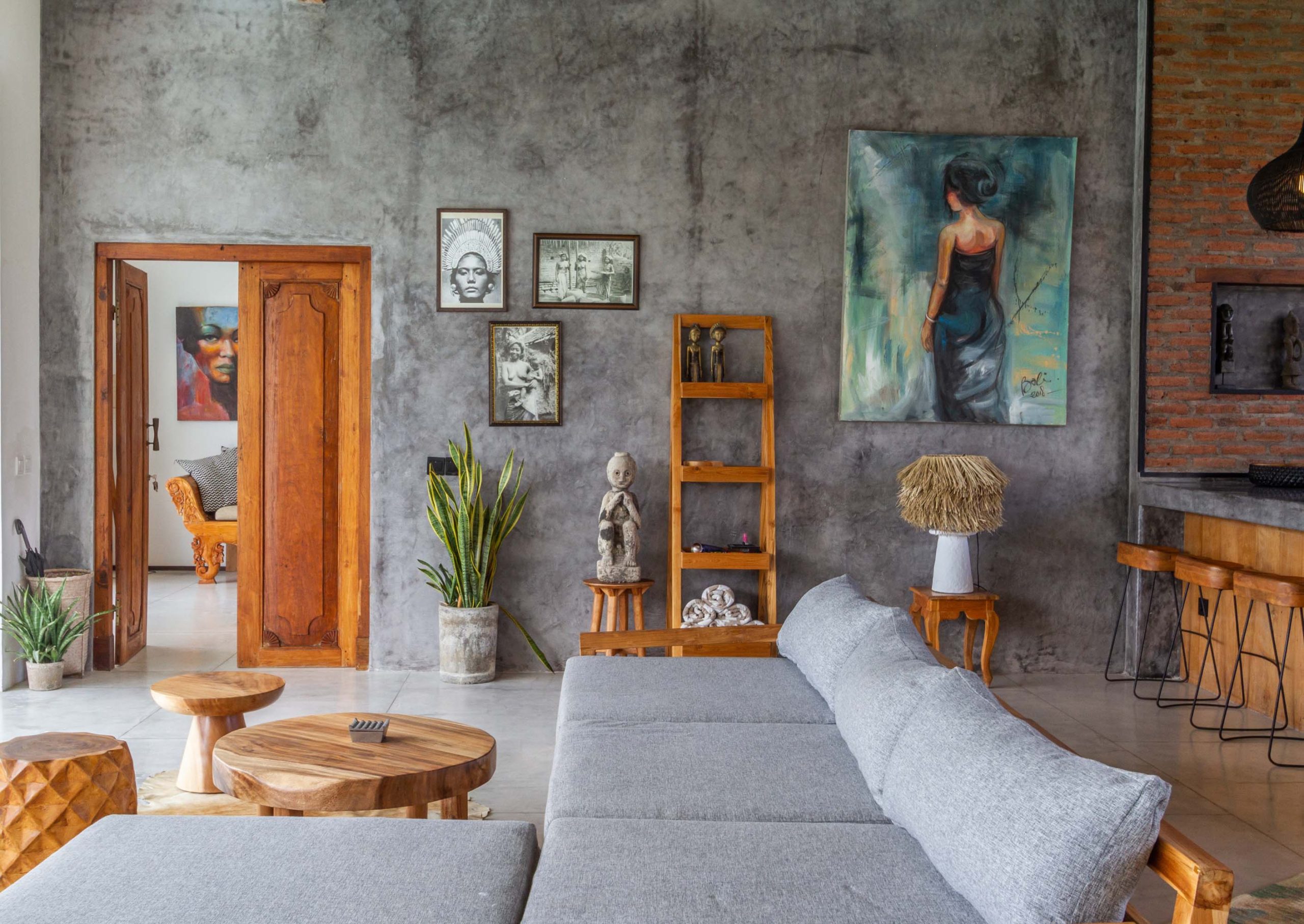 Villa Maje - Sofa Living Room - Alfred in Bali