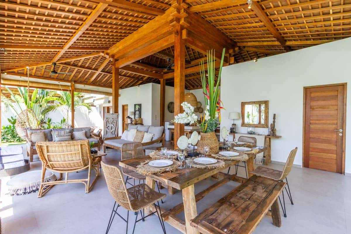 Dining area Villa Namu