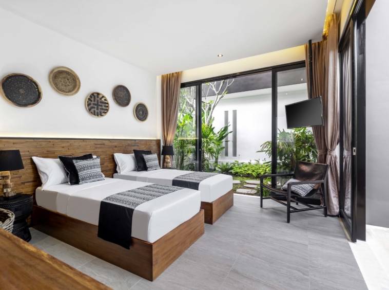 Bedroom Villa Bergembiralah Ubud Bali