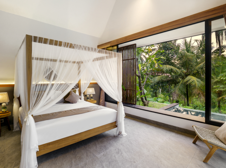 Double Bed Villa Shanti Sawah Pejeng Bali