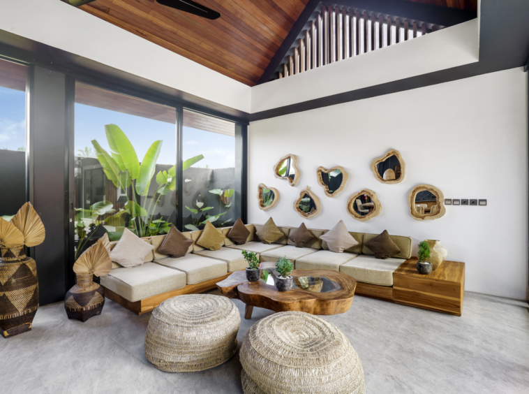 Living Room Villa Shanti Sawah Pejeng Bali
