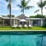 Pool and Front View Villa Alabali Seminyak