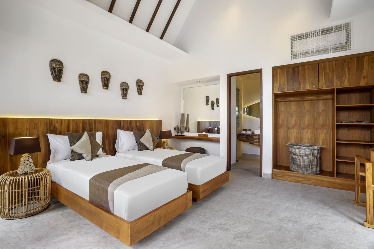 Twin Bed Villa Ubud Paradise
