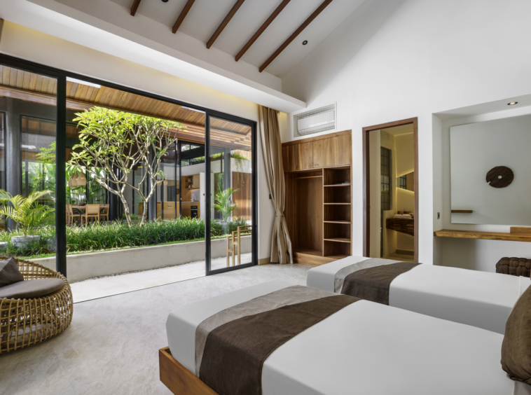 Twin Bed Villa Ubud Paradise