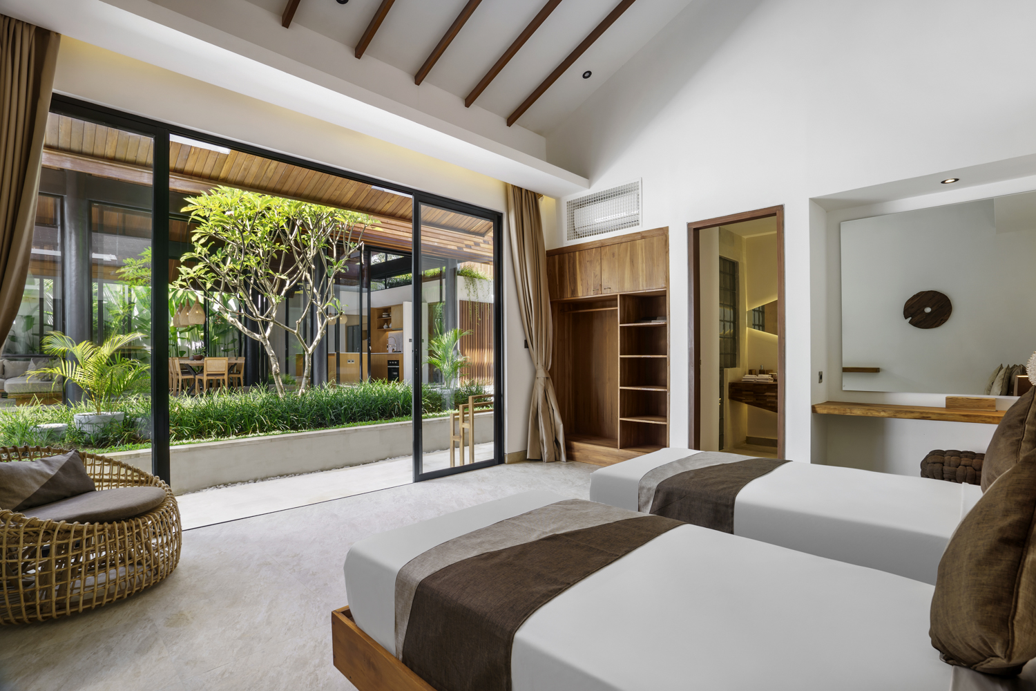 Twin Bed Villa Ubud Paradise