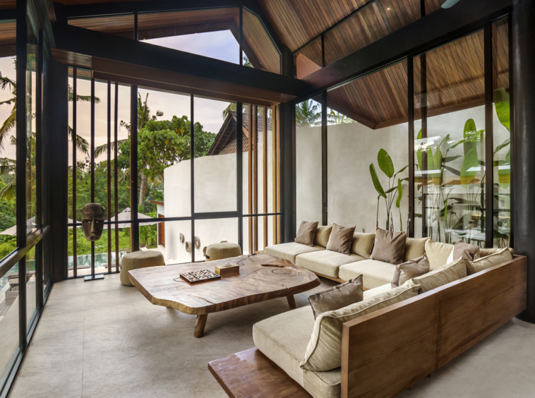 Living Area Villa Ubud Paradise