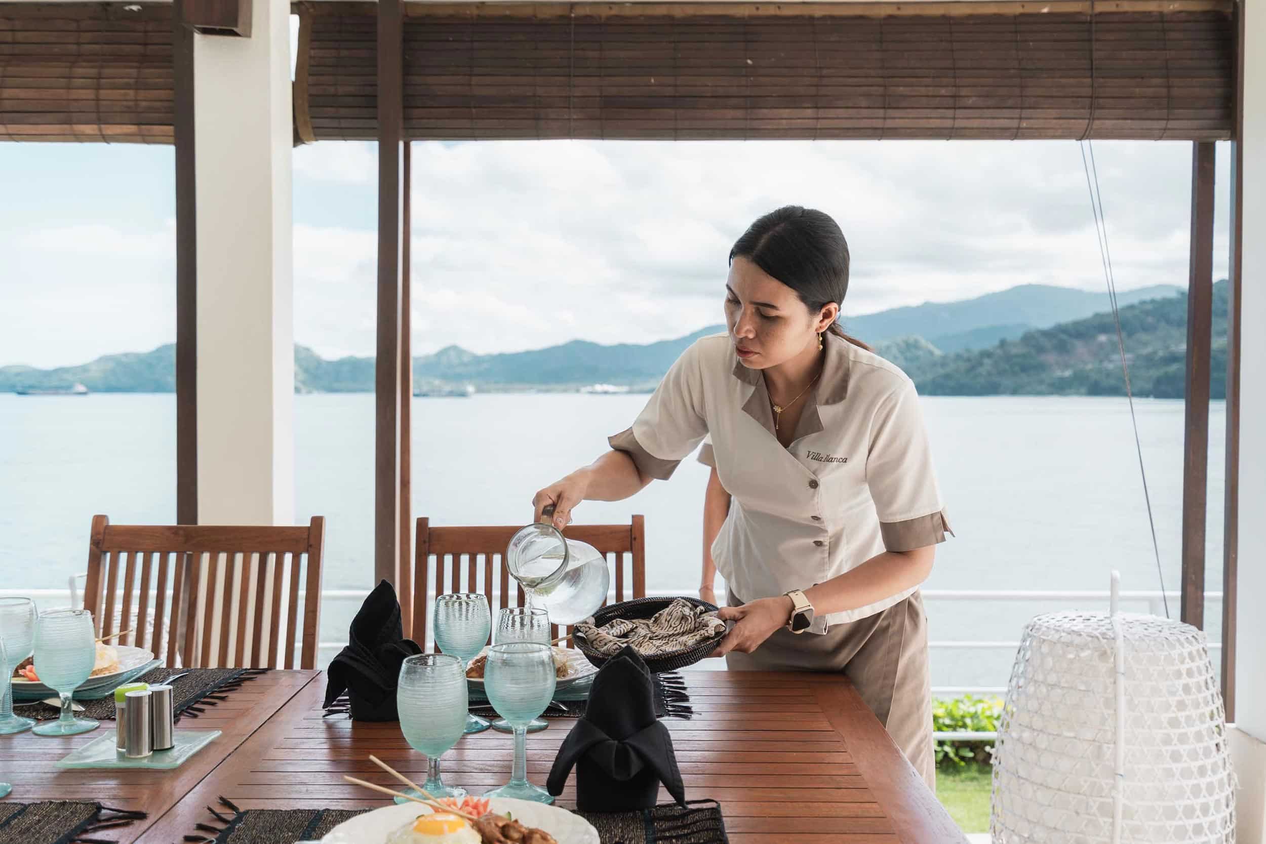 Candidasa Villa Blanca - In Villa Service