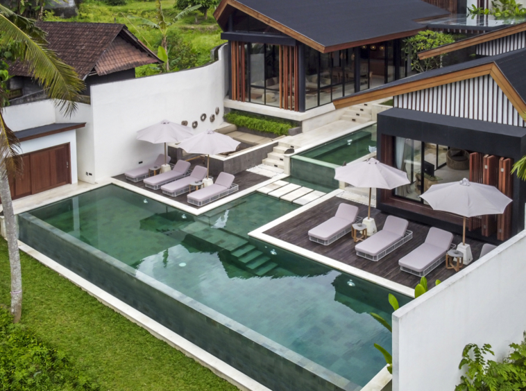 Pool Area Villa Ubud Paradise