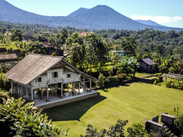 Drone View Villa Jatiluwih