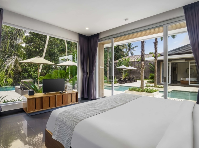 Double Bed Dune Sunken villas Ubud