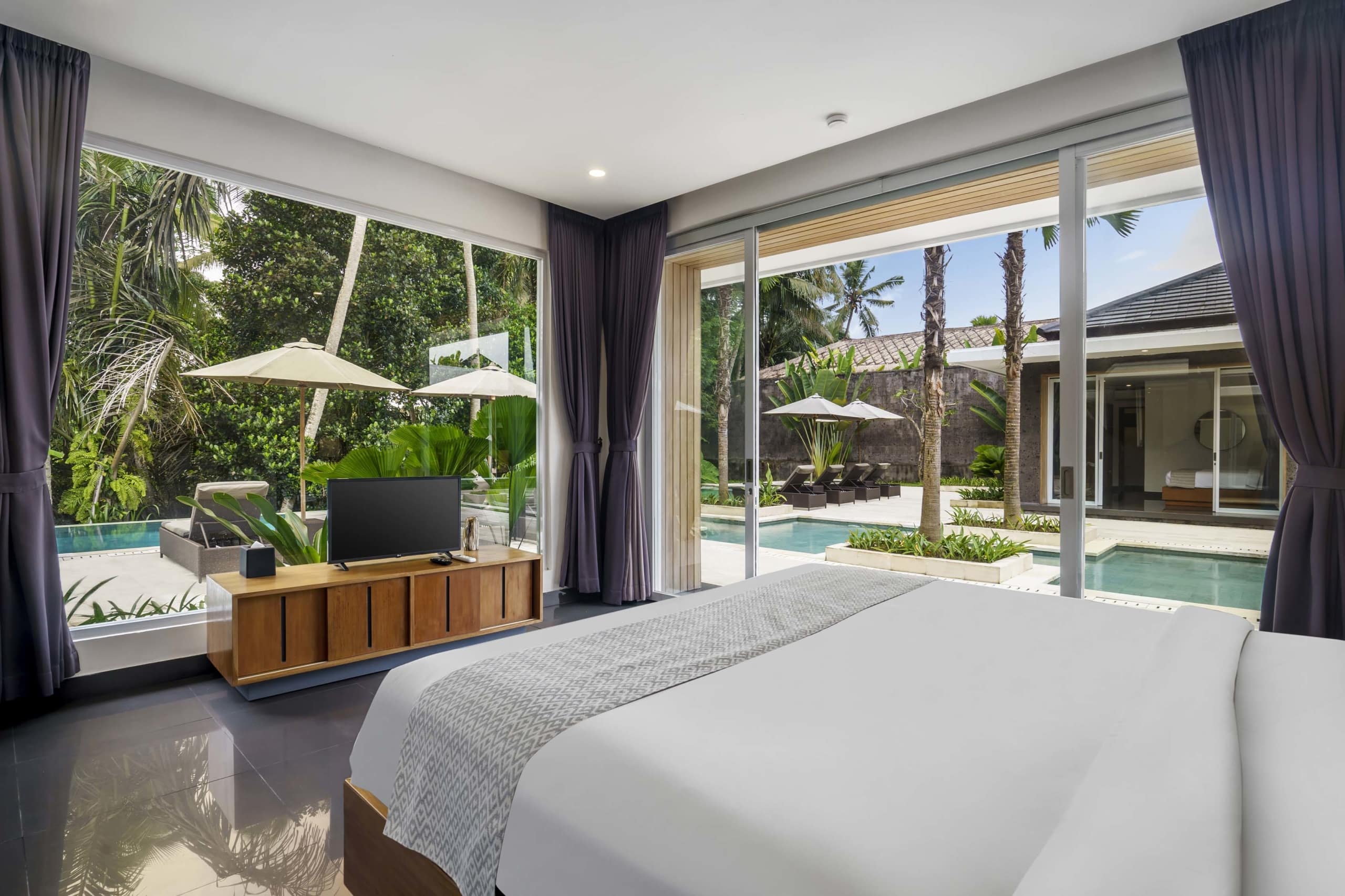 Double Bed Dune Sunken villas Ubud