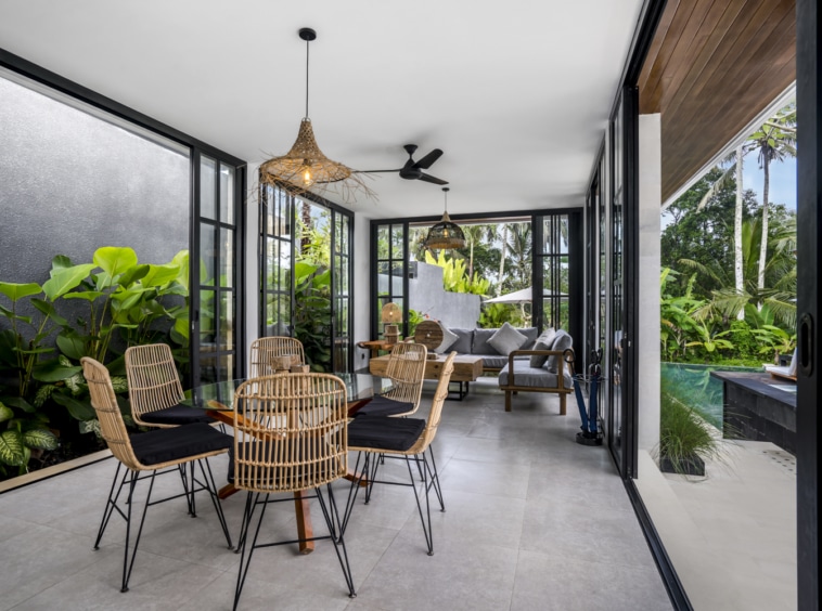 Living Area at Villa Hammock Ubud Bali