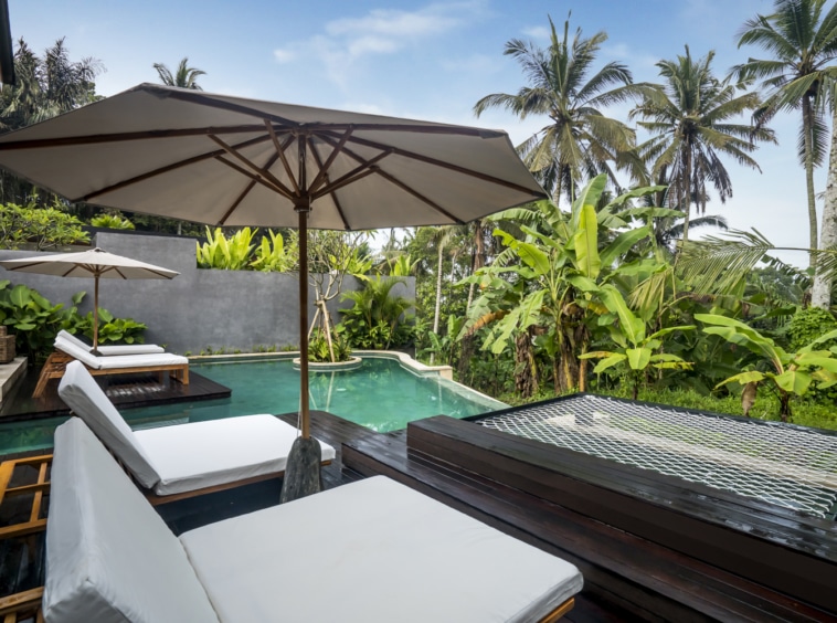 Pool View Villa Hammock Ubud Bali