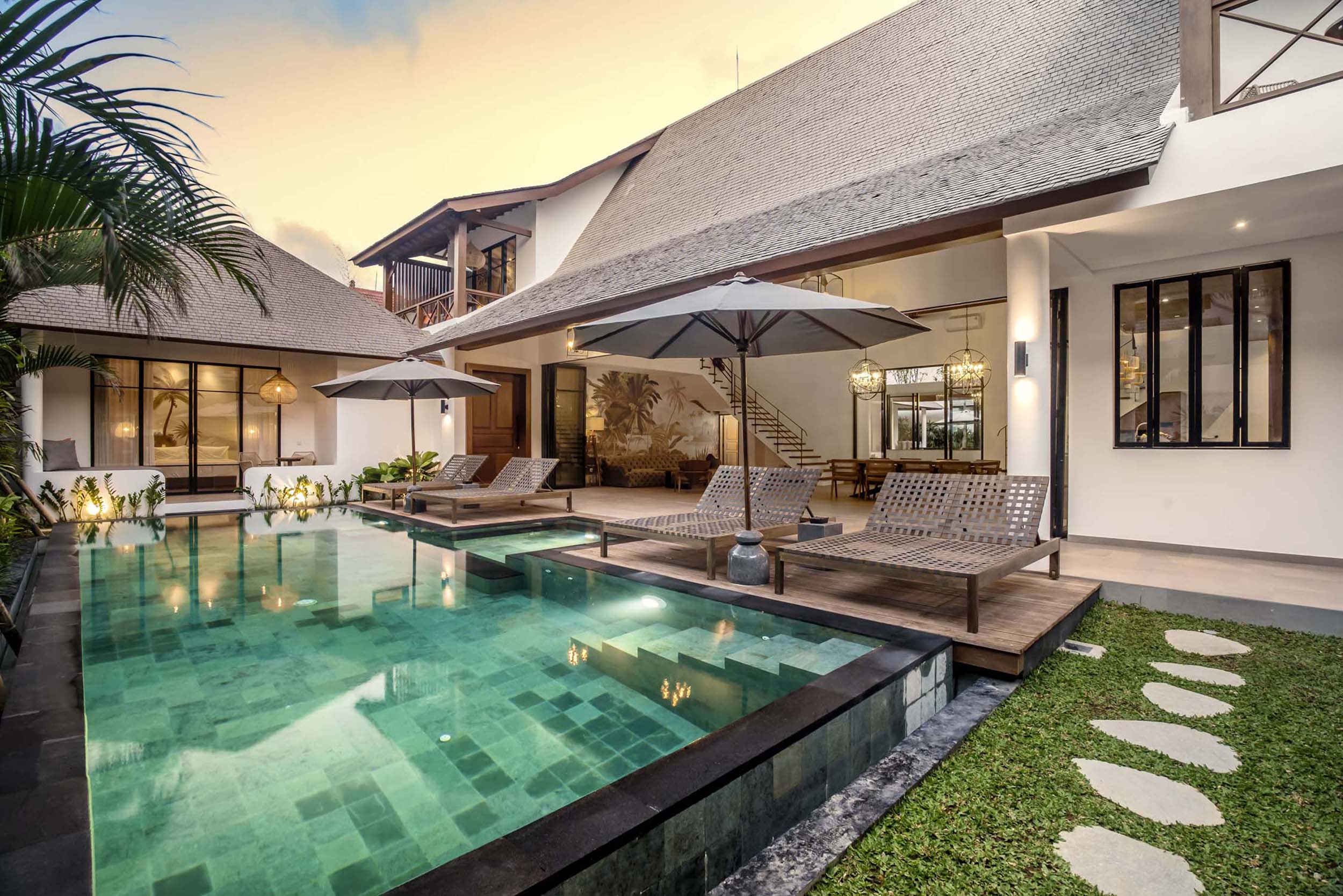 Villa Nusantara 3 4BR luxury Pererenan