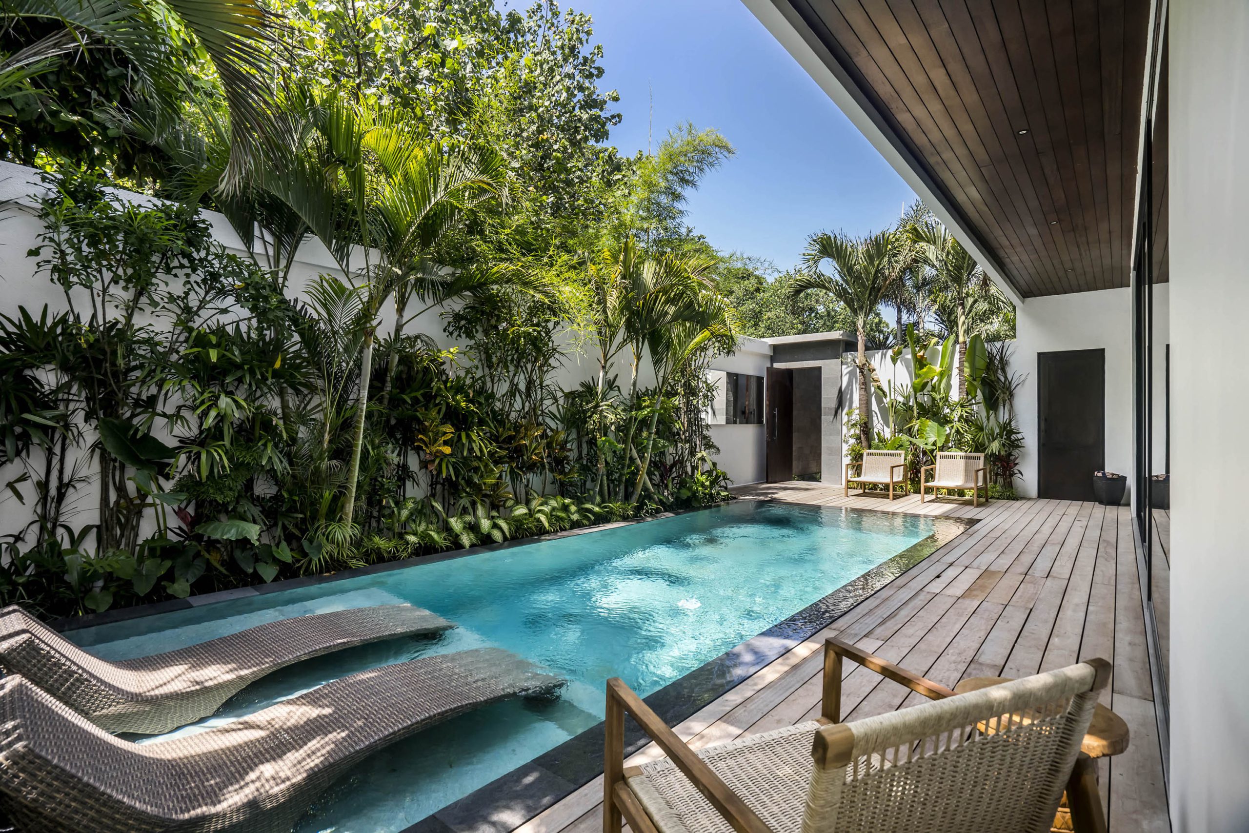 Pererenan villa private pool