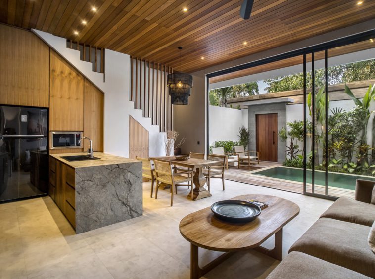 Private villa in Pererenan livingroom