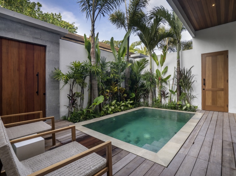 Private villa in Pererenan pool