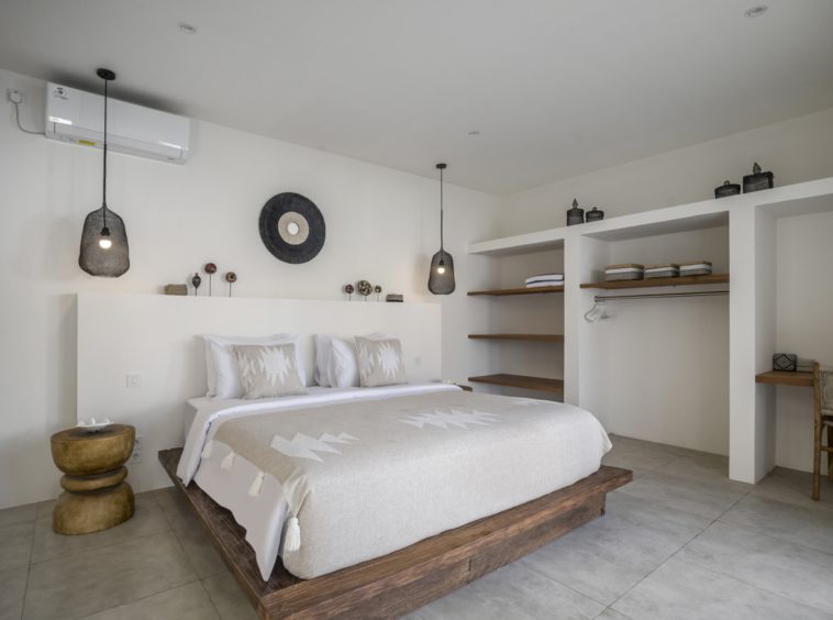 Seminyak beach villa passion bedroom