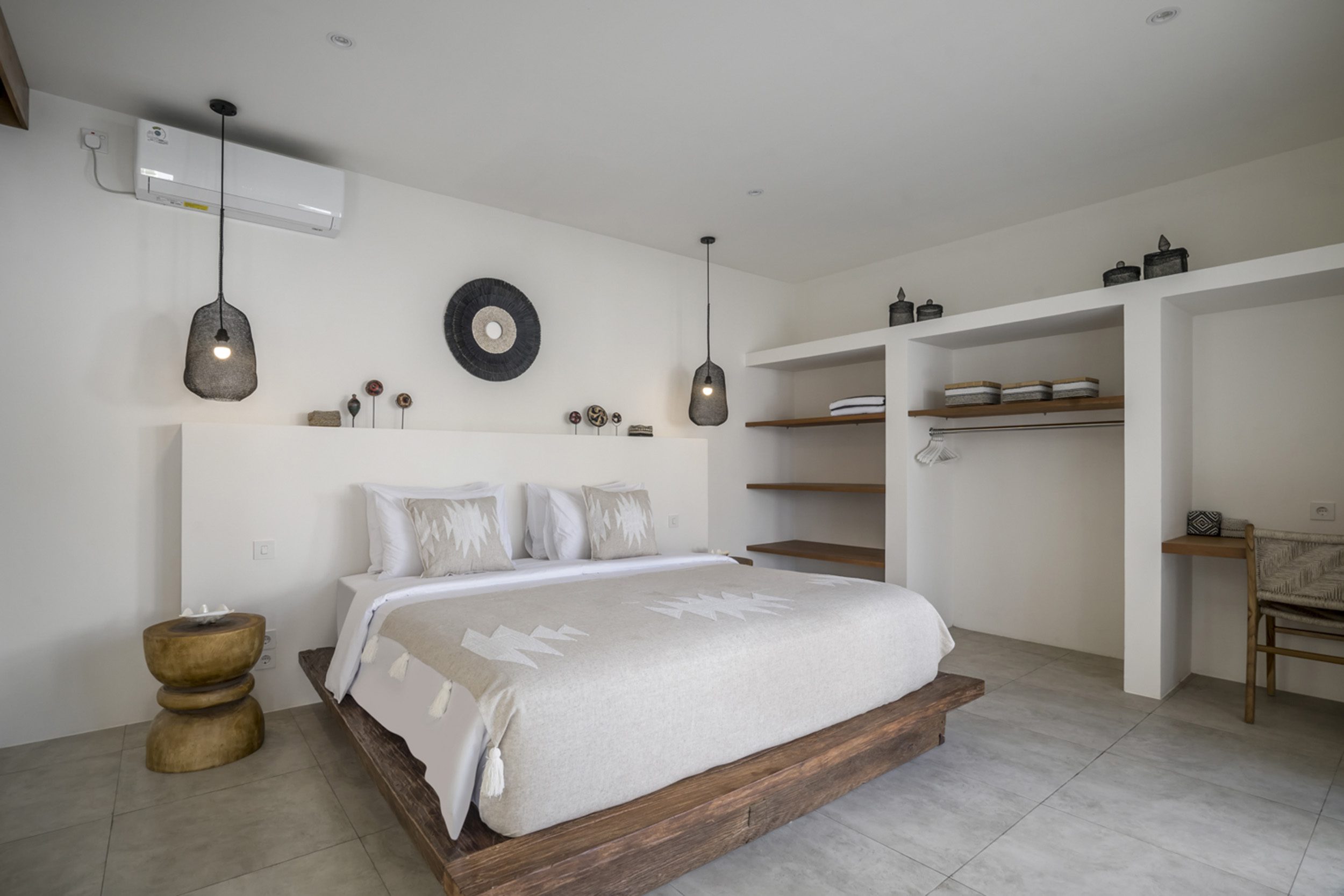 Seminyak beach villa passion bedroom