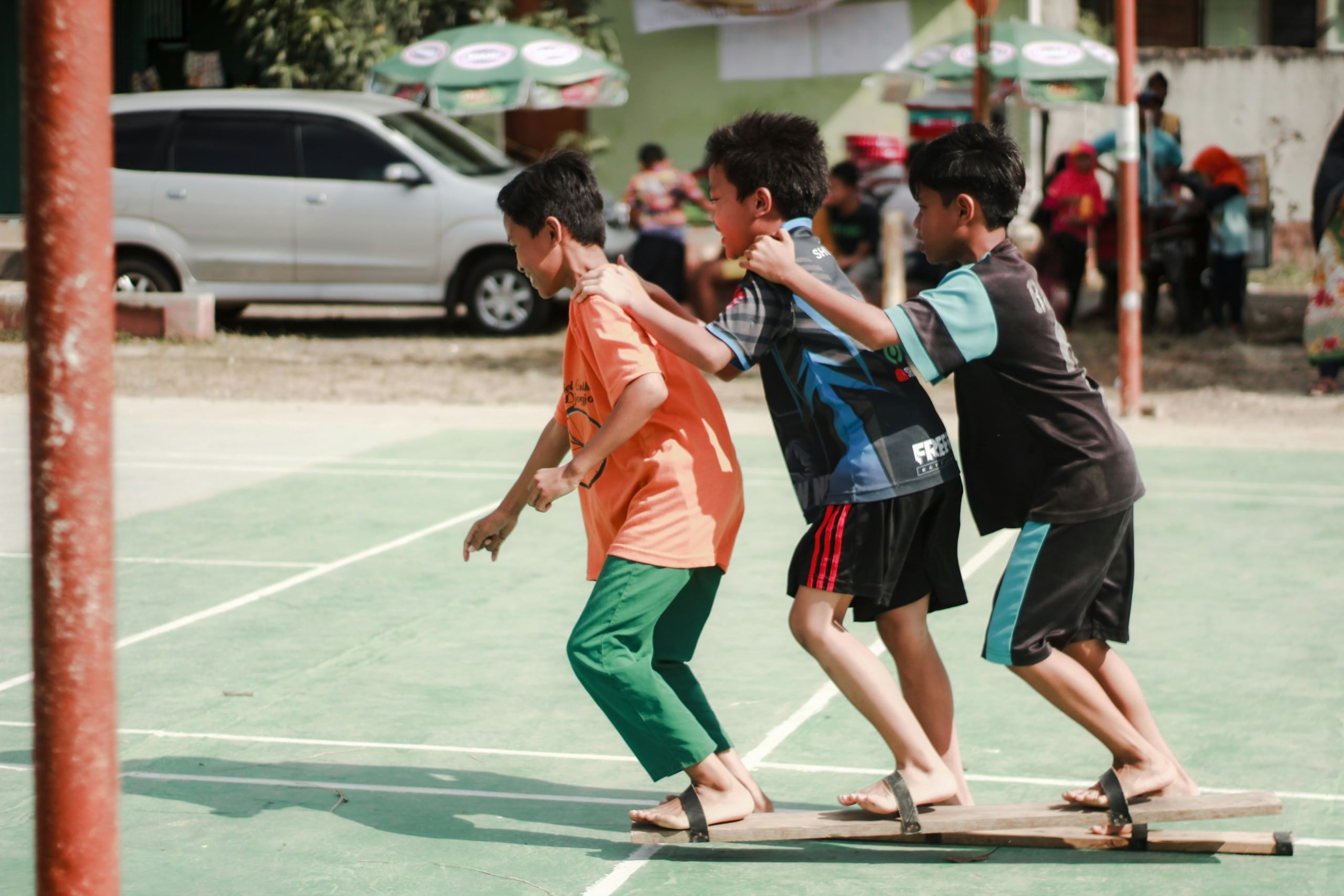 Indonesian Kids Playing