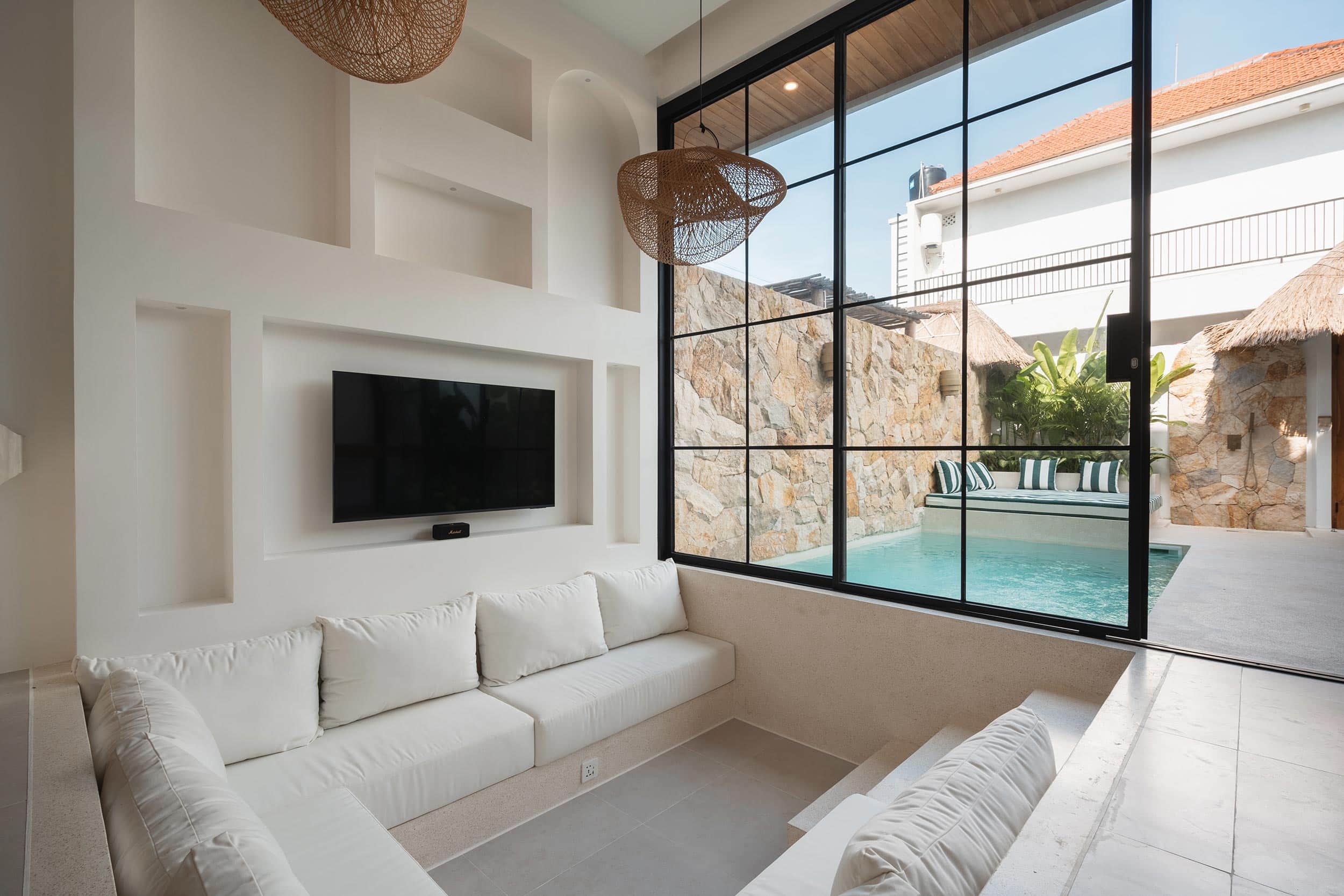 Canggu Villa Kaia - Sunken Lounge