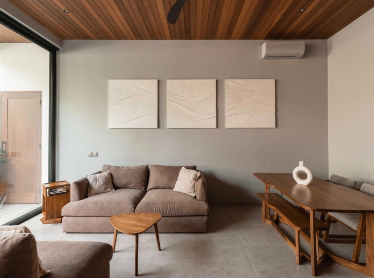 Luxury Villa Pererenan Umayam Sanctuary -Livingroom