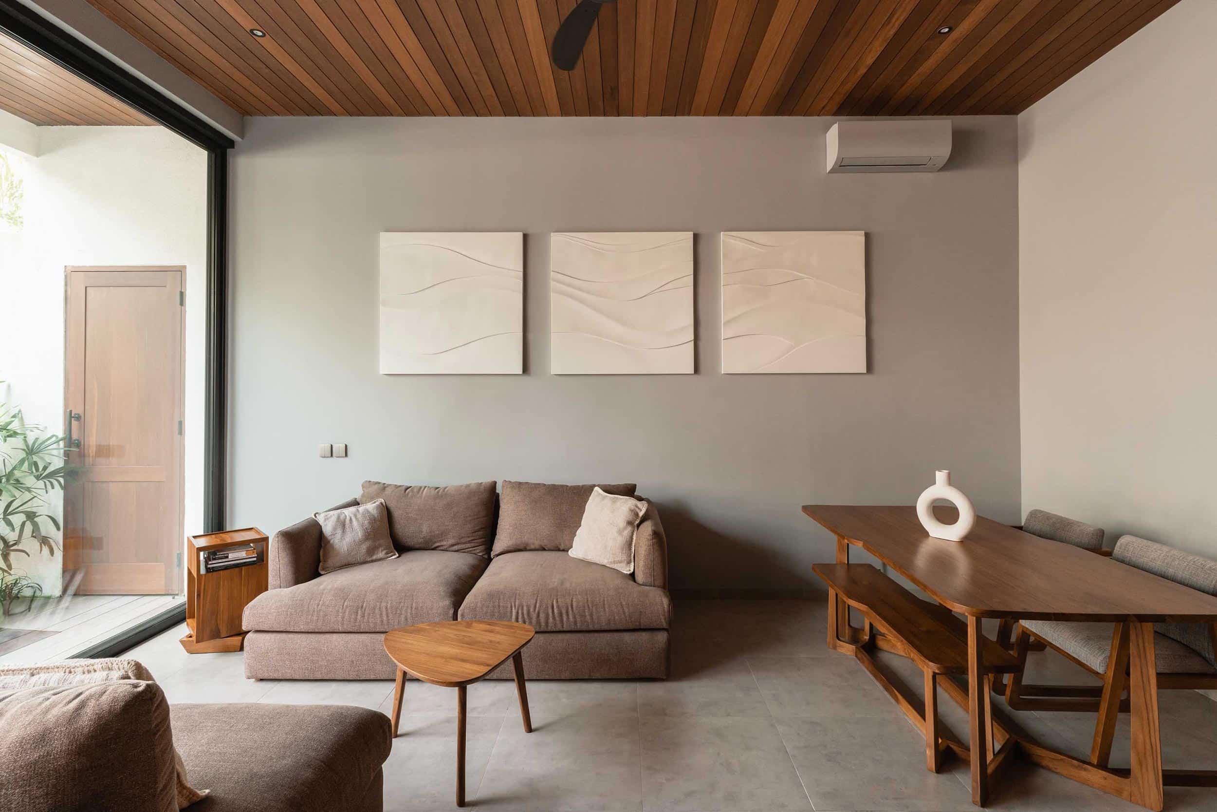 Luxury Villa Pererenan Umayam Sanctuary -Livingroom