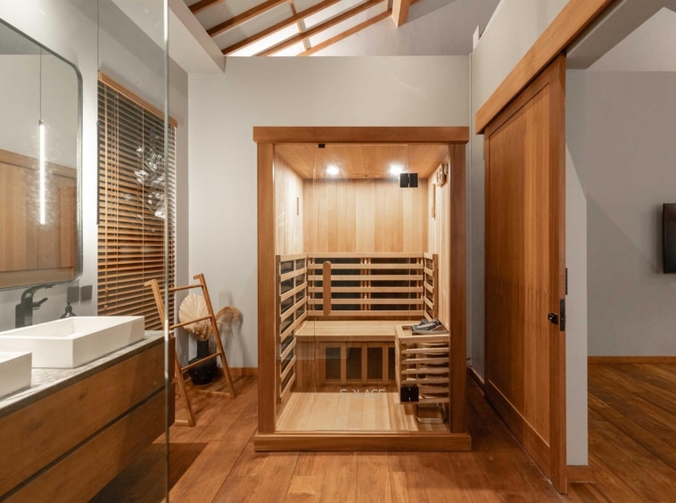 Luxury Villa Pererenan Umayam Sanctuary - Sauna Night