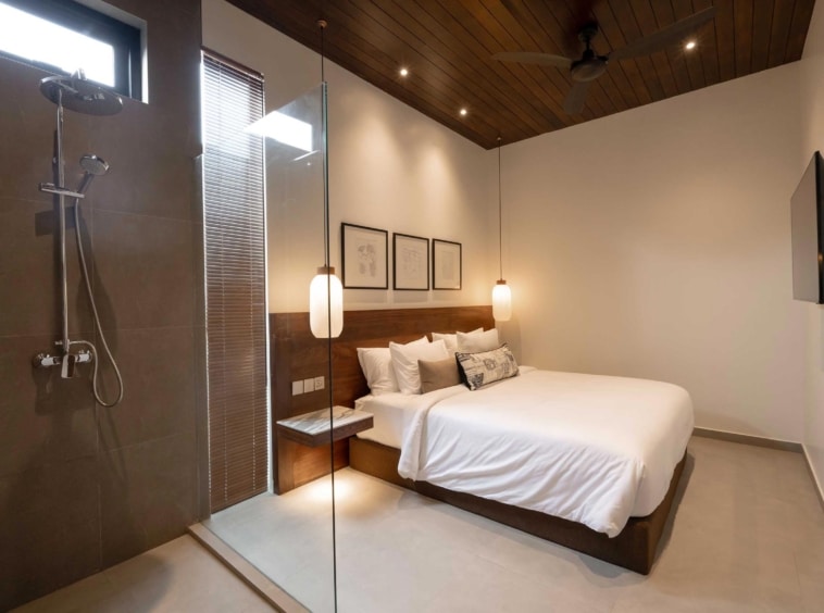 Canggu Villa Rocca Bella Loft - Bed
