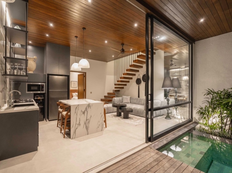 Canggu Villa Rocca Bella Loft - Open Living