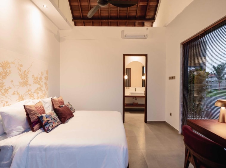 Canggu Villa Rocca Bella Villa 1 - Bedroom Night