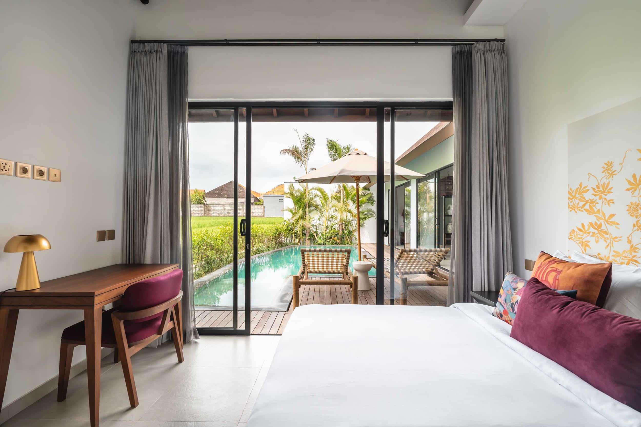 Canggu Villa Rocca Bella Villa 2 - Bedroom View