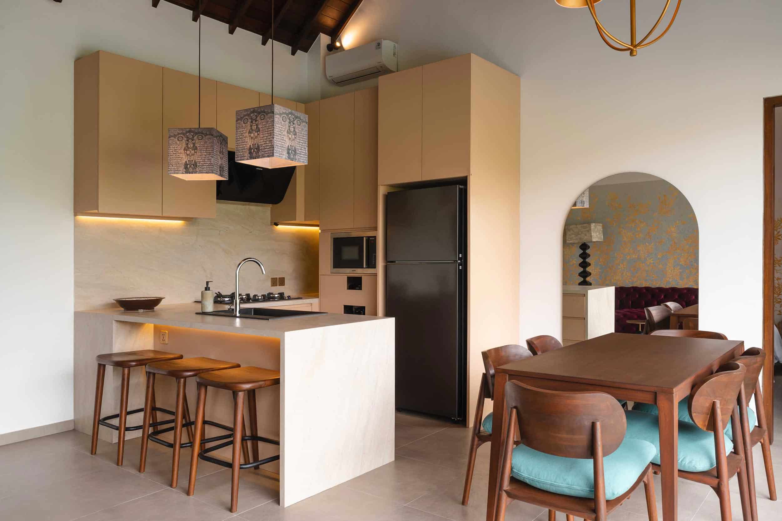 Canggu Villa Rocca Bella Villa 2 - Kitchen and Dining
