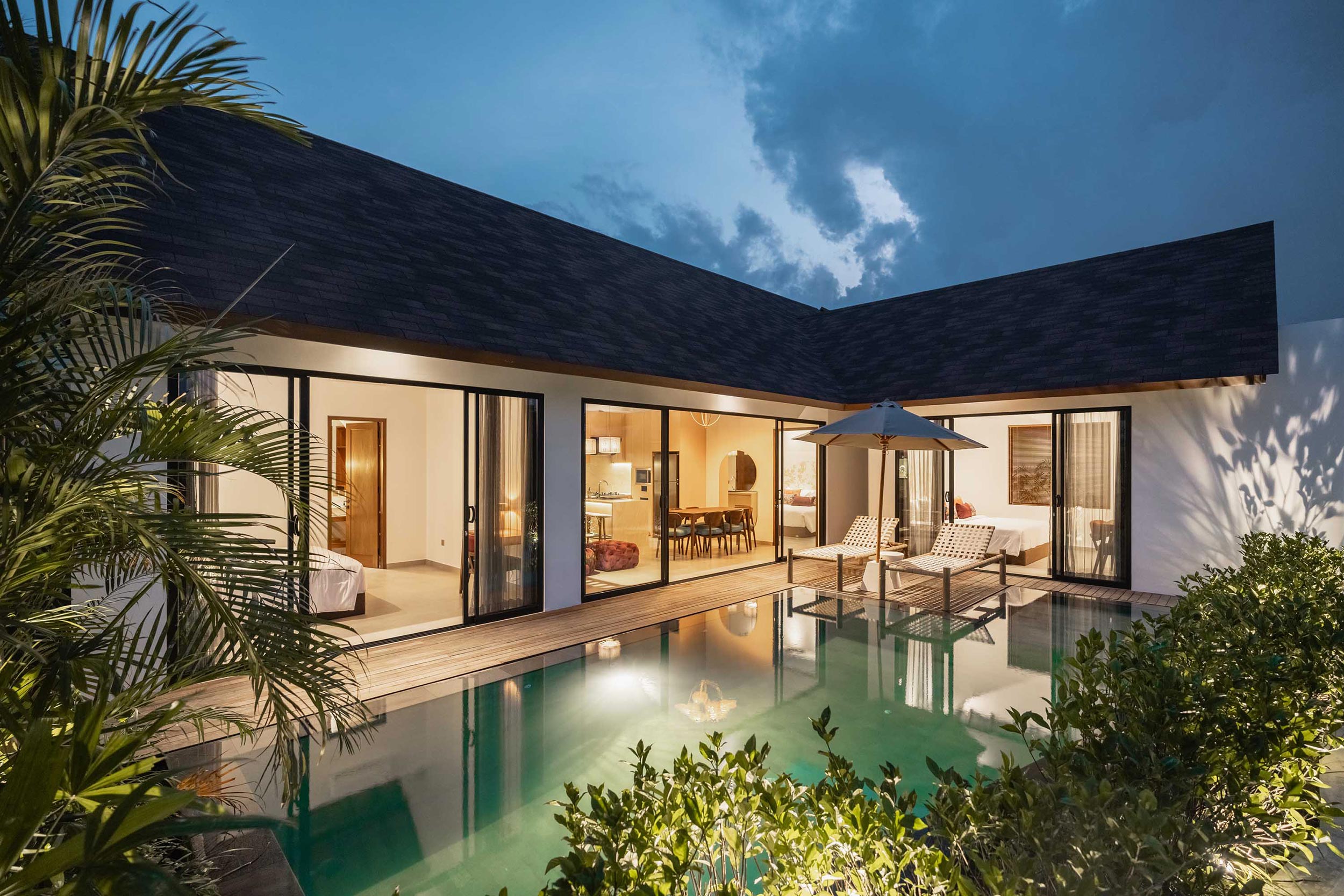 Canggu Villa Rocca Bella Villa 2 - Night