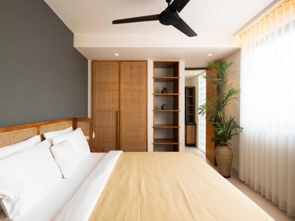 Canggu Villa Makia Penthouse - Bedroom 1