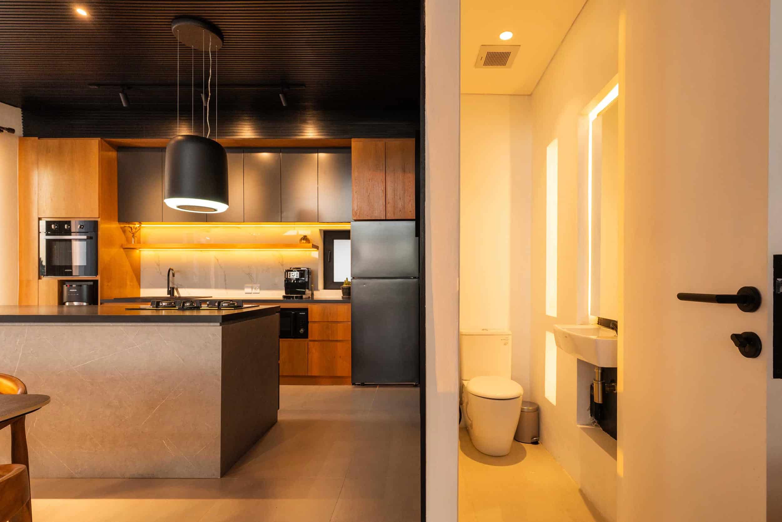 Canggu Villa Makia Penthouse - Guest Bathroom