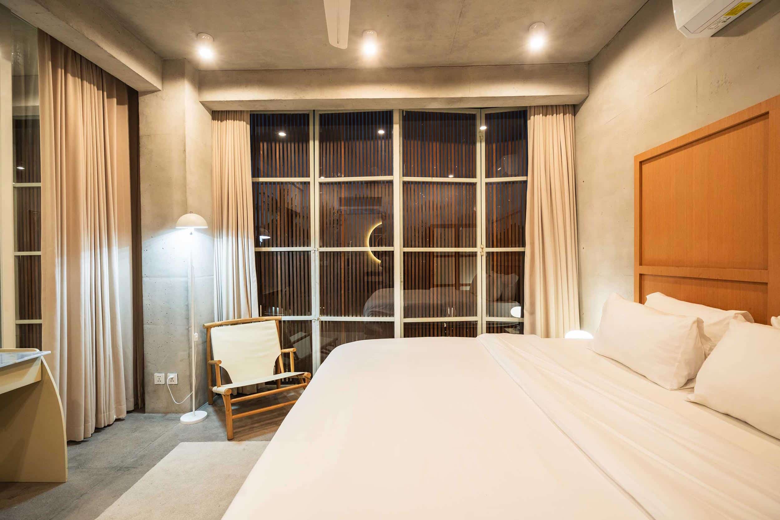Canggu Villa Kuze House - Bedroom Night
