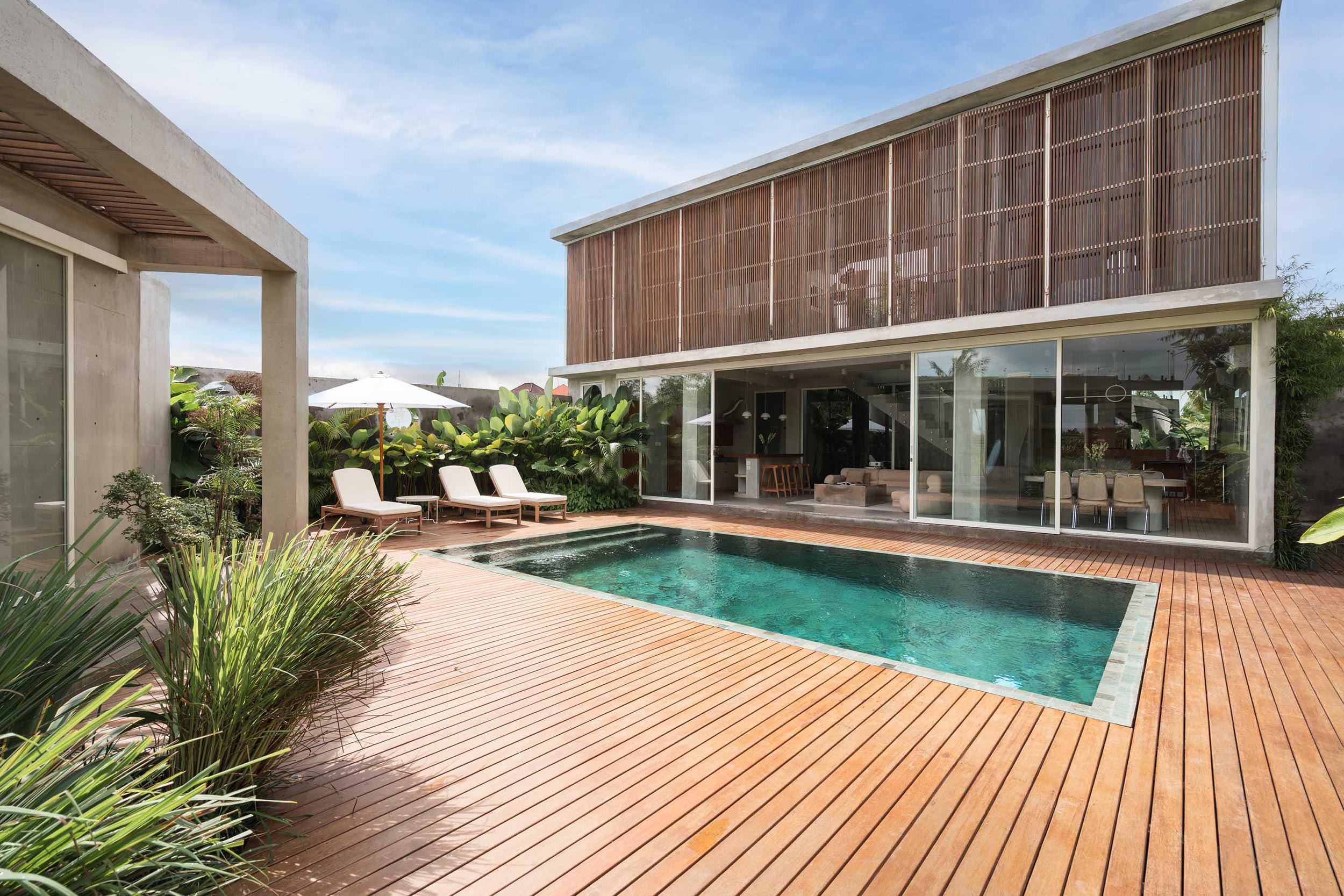 Canggu Villa Kuze House - Pool Area