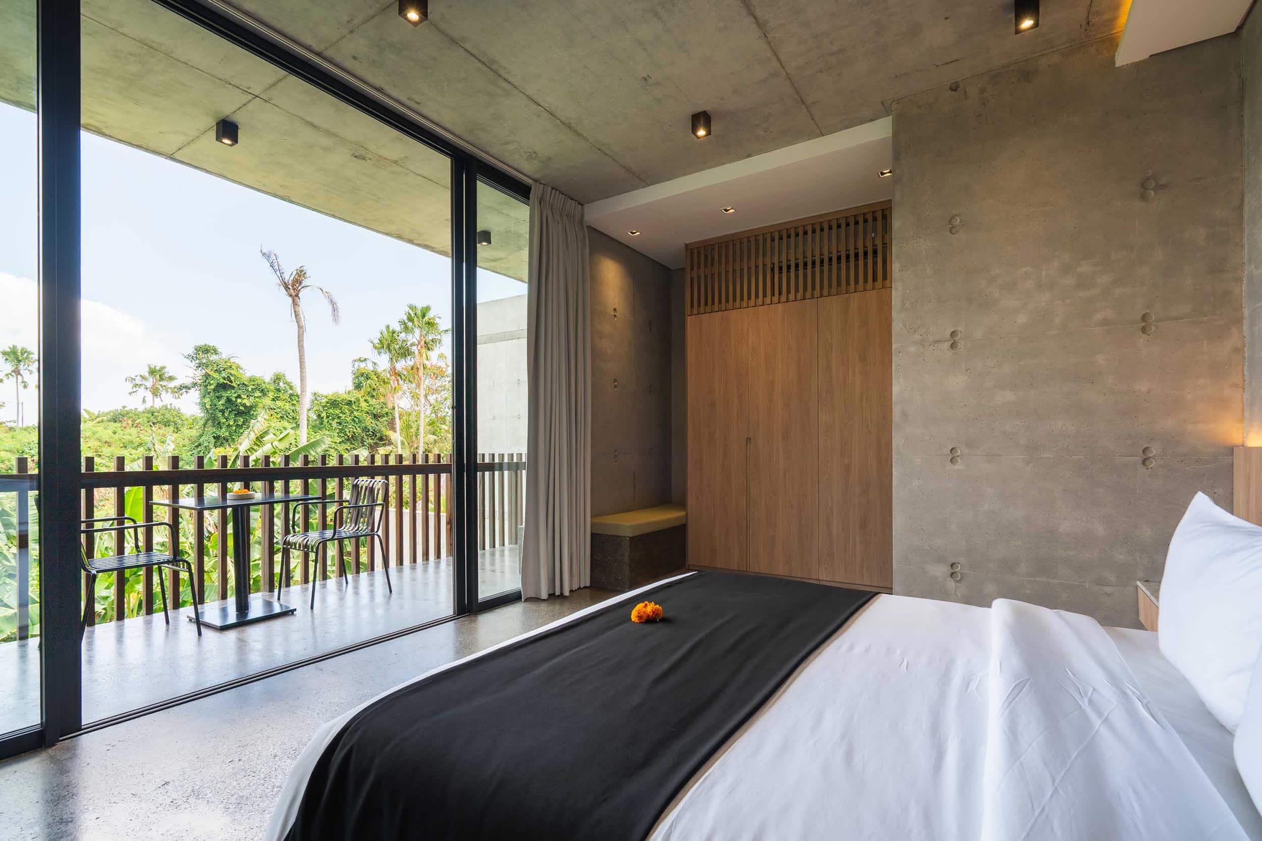 Berawa Villa Nakula 7 - Bedroom 2 view