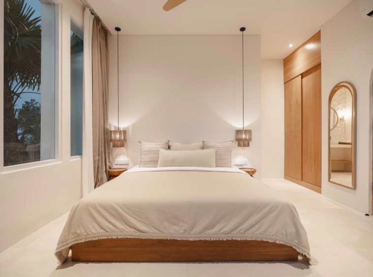 Bingin Villa Tomar El Sol - Bedroom Night