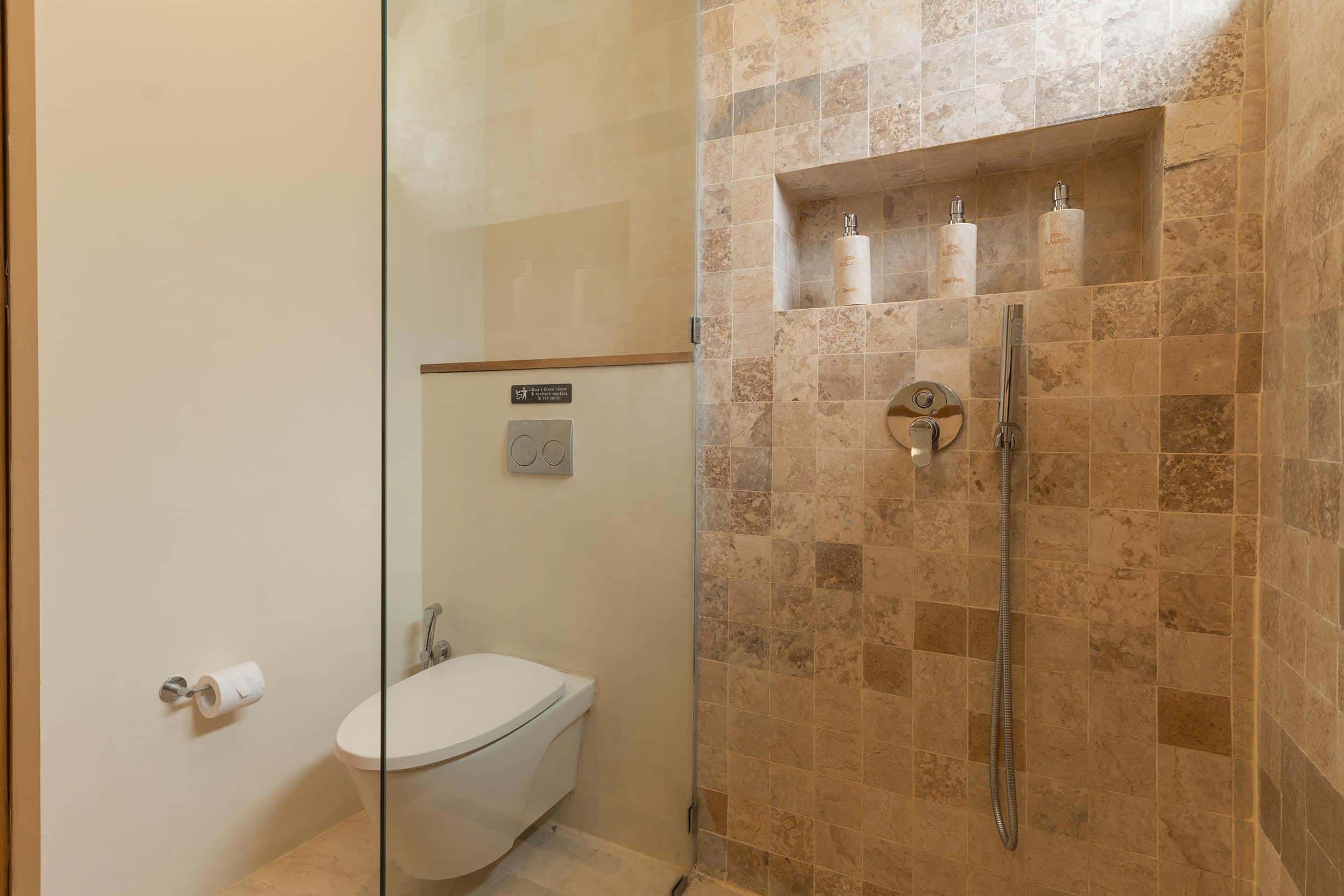 Bingin Villa Kalani Spirit - Shower