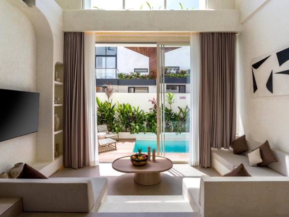 Pererenan Villa Fresko 1 - Living Room Area